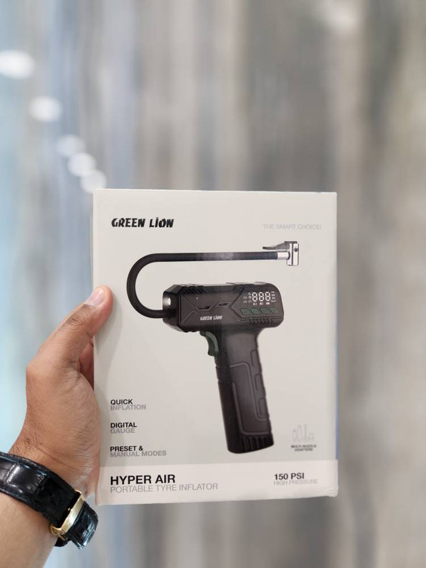 پمپ باد شارژی گرین Air Hypet